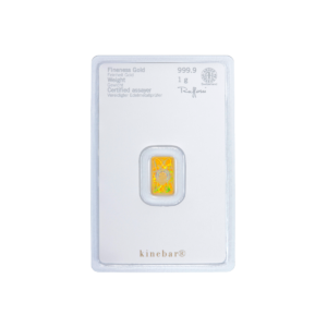 1g Gold 999.9 - Kinebar