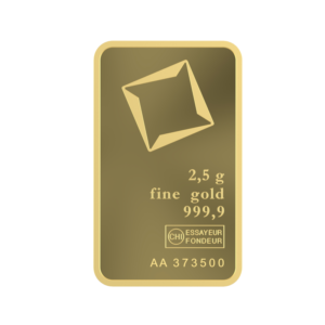 2,5g Au 999,9
