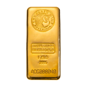 Australian Origin 1 Kilo Gold Cast Bar