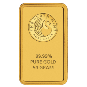 Kangaroo 50g Gold Minted Bar
